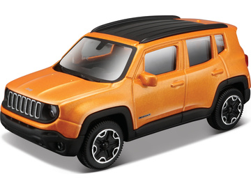 Bburago Jeep Renegade 1:43 oranžová metalíza / BB18-30385