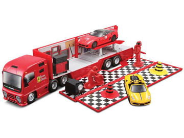 Bburago Ferrari Racing Hauler / BB18-31202