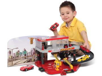 Bburago Ferrari patrový autoservis s benzinkou / BB18-31231