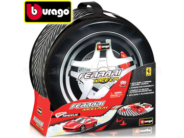Bburago Ferrari přenosná dráha s autoservisem / BB18-31234