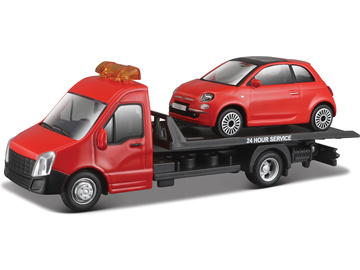 Bburago odtahovka s Fiat 500 2007 / BB18-31402