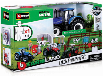 Bburago Farm kraví farma s traktorem / BB18-31690