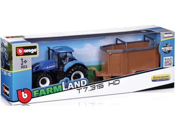 Bburago traktory 10cm s příslušenstvím (sada 12ks) / BB18-31920