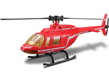 Bburago vrtulník Security 1:50 červená / BB18-32038