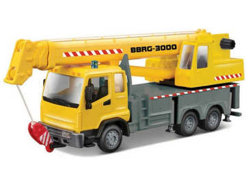 Bburago Truck with Crane Construction / BB18-32265