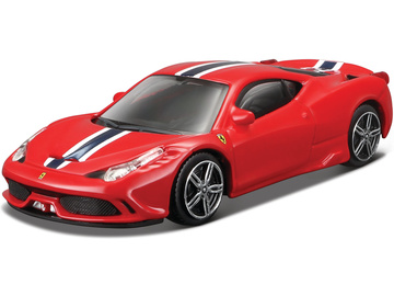 Bburago Ferrari 458 Speciale 1:43 červená / BB18-36025