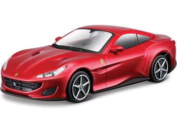 Bburago Ferrari Portofino 1:43 červená / BB18-36051