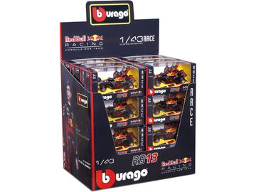 Bburago Red Bull Racing RB13 1:43 (sada 24ks) / BB18-38127