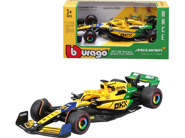 Bburago McLaren F1 Team MCL38 (2024) 1:43 #81 Piastri Senna Edtion / BB18-38214nr81Senna