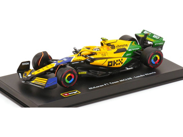 Bburago McLaren F1 Team MCL38 (2024) 1:43 #4 Norris Senna Edition (with driver) / BB18-38215nr4Senna