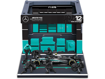 Bburago Mercedes-AMG Petronas W16 (2025) 1:43 #12 Antonelli (Pit Pass Set) / BB18-38458-12