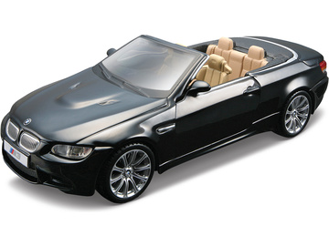 Bburago Plus BMW M3 Cabriolet 1:32 černá Bburago Plus BMW M3 Cabriolet 1:32 černá / BB18-42008B