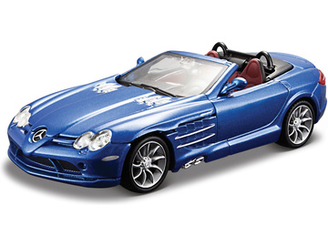 Bburago Plus Mercedes Benz SLR Mclaren Roadster 1:32 modrá / BB18-42014B