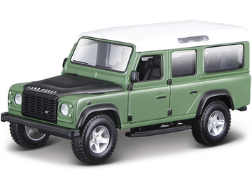 Bburago Land Rover Defender 110 1:32 green Bburago Land Rover Defender 110 1:32 green / BB18-43029G