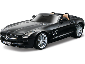 Bburago 1:32 Mercedes-Benz SLS AMG Roadster black / BB18-43035