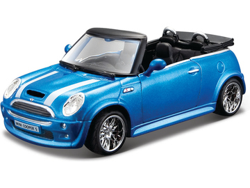 Bburago 1:32 Mini Cooper S Cabriolet metalic blue / BB18-43041