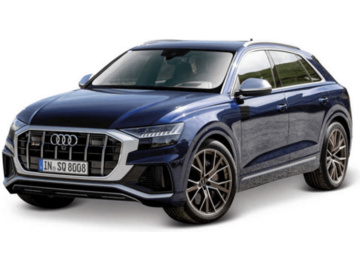 Bburago Audi SQ8 1:32 modrá metalíza / BB18-43054
