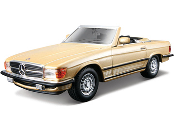 Bburago Mercedes Benz 450 SL 1977 1:32 zlatá / BB18-43056