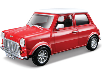 Bburago Mini Cooper 1969 1:32 červená Bburago Mini Cooper 1969 1:32 červená / BB18-43206R