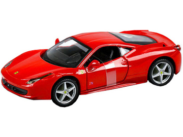 Bburago Ferrari 458 Italia 1:32 červená / BB18-44016