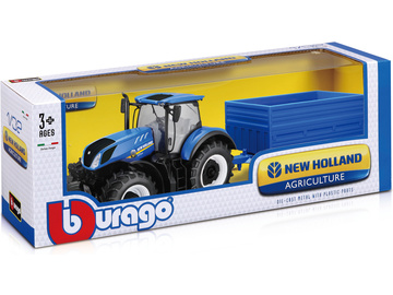 Bburago New Holland T7.315 1:32 s doplňky (sada 6ks) Bburago New Holland T7.315 1:32 s doplňky (sada 6ks) / BB18-44060