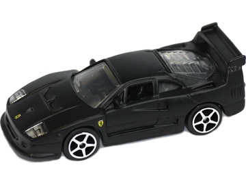 Bburago Ferrari F40 Competizione 1:64 černá / BB18-56007B
