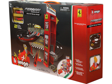 Bburago Ferrari dráha s výtahem a automyčkou / BB18-56096