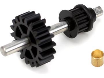 Blade Tail Drive Gear/Pulley Assembly: B450, B400, 330X Blade Tail Drive Gear/Pulley Assembly: B450, B400, 330X / BLH1655