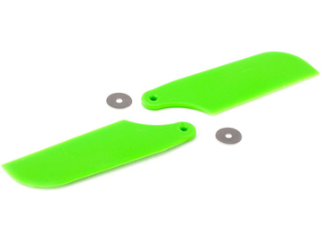Blade Tail Rotor Blade Set, Green: B450 3D, B400, B450 X / BLH1671GR
