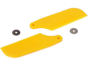 Blade Tail Rotor Blade Set, Yellow: B450 3D, B400, B450 X / BLH1671YE