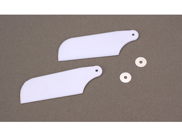 Blade Tail Rotor Blade Set, White: B450, 330X / BLH1671