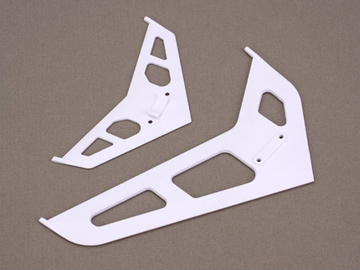 Blade Stabilizer/Fin Set, White: B450, 330X Blade Stabilizer/Fin Set, White: B450, 330X / BLH1672