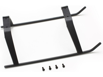 Blade podvozkové lyžiny černé: 500 3D/X / BLH1845B