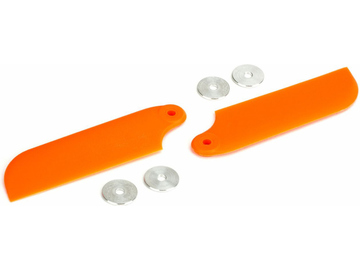 Blade listy ocasního rotoru oranžové: 500 3D/X / BLH1871OR
