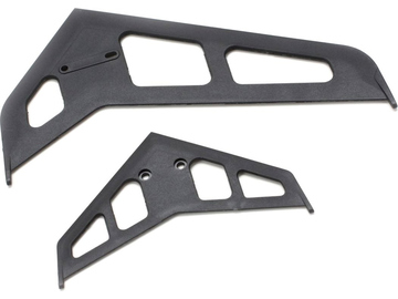 Blade ocasní stabilizátor černý: 500 3D/X / BLH1872B