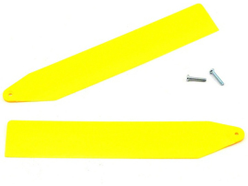 Blade Main Rotor Blade Set, Yellow: Nano CP X / BLH3310YE