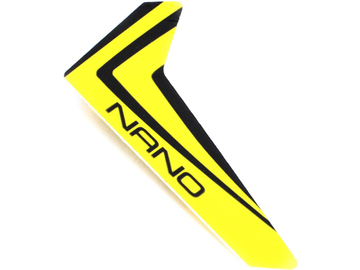 Blade Yellow Vertical Fin with Decal: Nano CP X / BLH3320