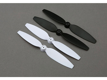 Blade vrtule sport šedé / bílé (4ks): 200 QX / BLH7714