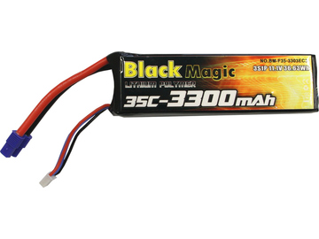 Black Magic LiPol 11.1V 3300mAh 35C EC3 / BMF35-3300-3EC3