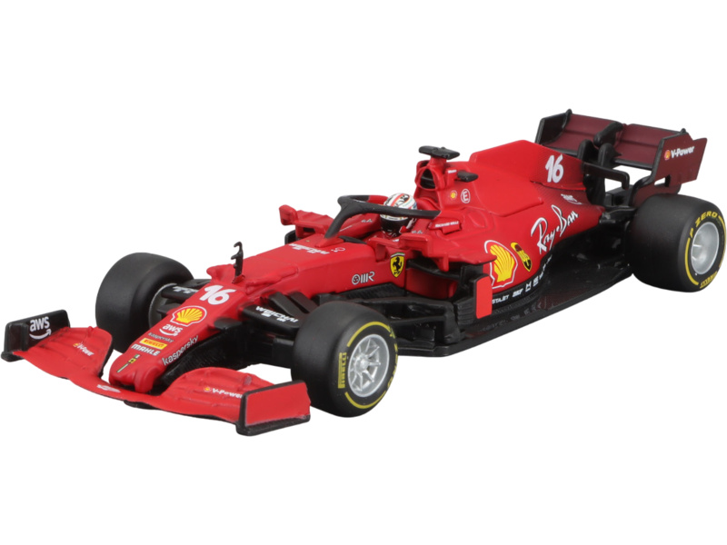 Bburago Signature Ferrari SF21 1:43 #16 Leclerc