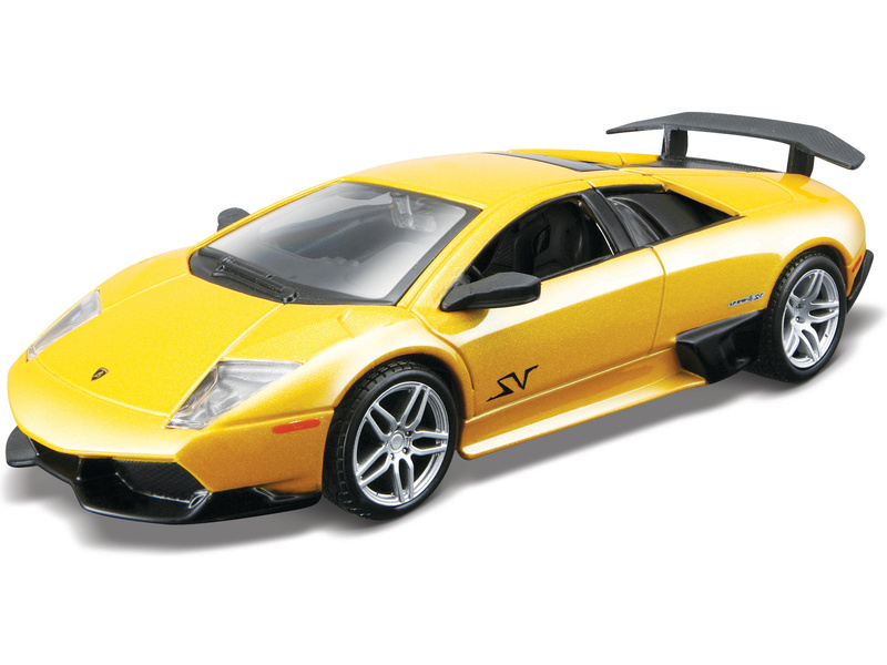 Bburago Lamborghini Murciélago LP 670-4 SV 1:32 žlutá