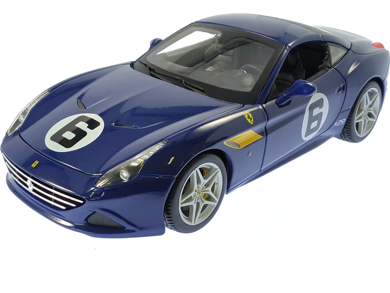 Bburago Ferrari California T 1:18 (70. výročí) #6 modrá