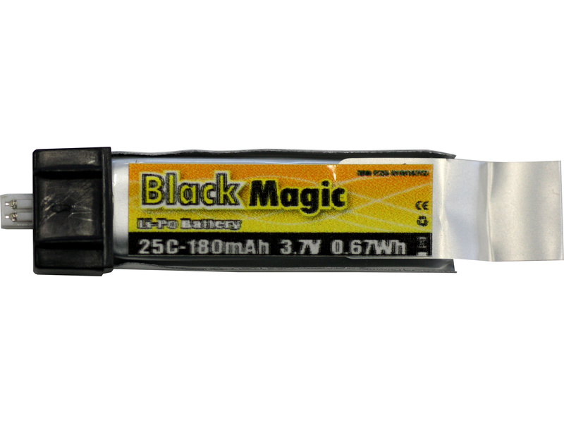 Black Magic LiPol 3.7V 180mAh 25C EFL