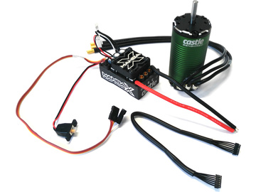 Castle Motor 1415 2400Kv Sensored 3.17mm, ESC Mamba X / CC-010-0160-00