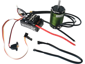 Castle motor 1410 3800ot/V senzored 5mm, reg. Mamba X / CC-010-0161-01
