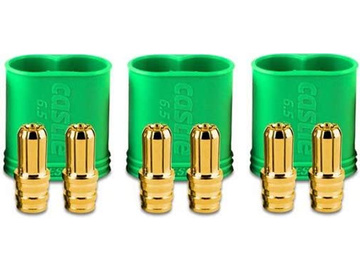 Castle Connector Polarized Bullet 6.5mm Male Set / CC-011-0069-00