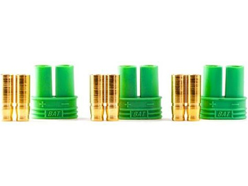 Castle Connector Polarized Bullet 4mm Female (3pcs) / CC-011-0076-00