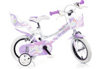 DINO Bikes - Children's bike 12" white