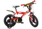 DINO Bikes - Dětské kolo 14" červené