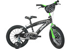 DINO Bikes - Children's bike 16" BMX black/green